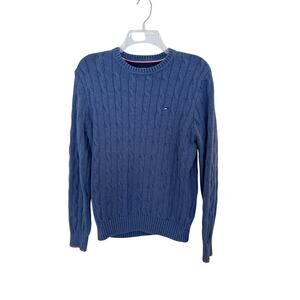 Tommy Hilfiger Womens Pullover Sweater Knitted Long Sleeve Crew Neck Size Small